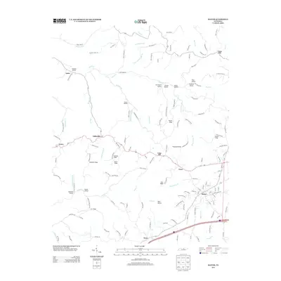 2013 Map of Baxter, 2013 Print