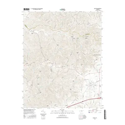 2016 Map of Baxter, 2016 Print