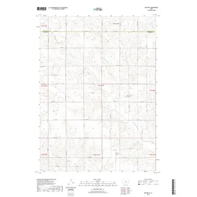 2018 Map of Baxter SE, 2018 Print