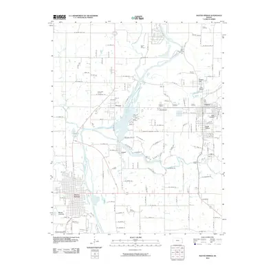 2010 Map of Baxter Springs, 2010 Print