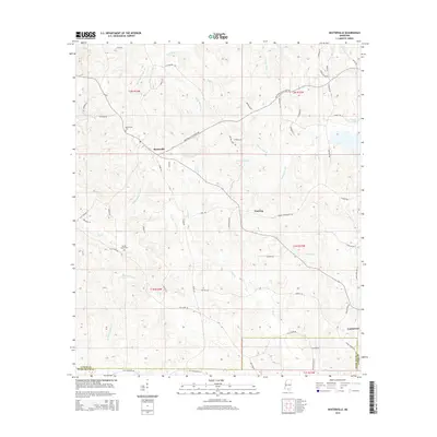 2015 Map of Baxterville, 2015 Print