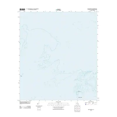 2012 Map of Bay Batiste, 2012 Print