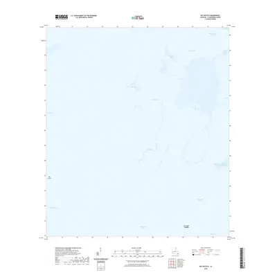 2020 Map of Bay Batiste, 2020 Print