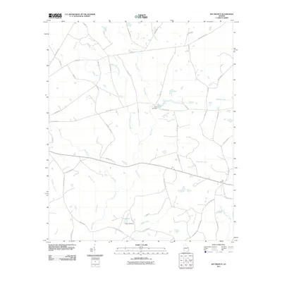 2011 Map of Bay Branch, 2011 Print