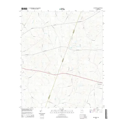 2014 Map of Bay Branch, 2014 Print
