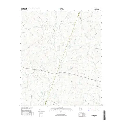 2017 Map of Bay Branch, 2017 Print