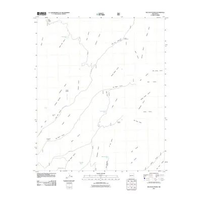 2011 Map of Bay Buck Peaks, 2011 Print