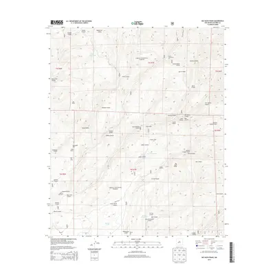 2013 Map of Bay Buck Peaks, 2013 Print