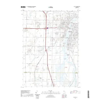 2019 Map of Bay City, 2019 Print