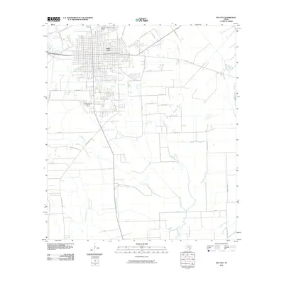 2010 Map of Bay City, 2010 Print