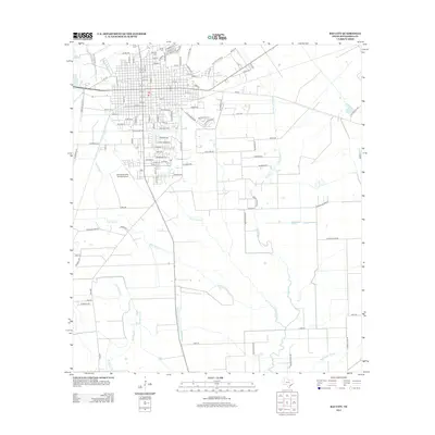 2013 Map of Bay City, 2013 Print