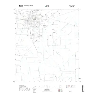 2019 Map of Bay City, 2019 Print