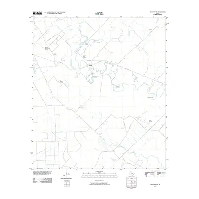 2010 Map of Bay City NE, 2010 Print