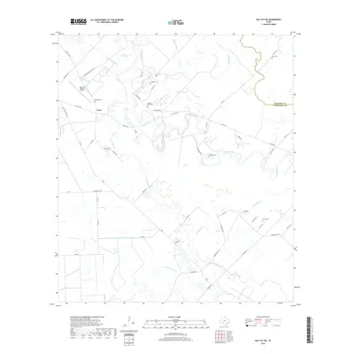 2019 Map of Bay City NE, 2019 Print