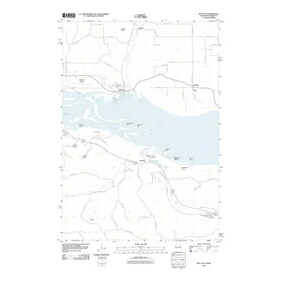2010 Map of Bay City, 2010 Print