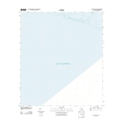 2012 Map of Bay Coquette, 2012 Print