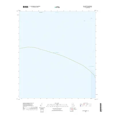 2018 Map of Bay Coquette, 2018 Print