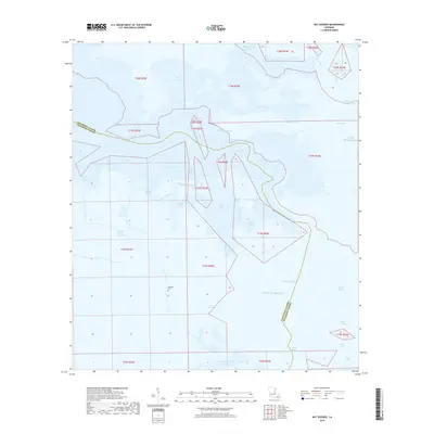 2018 Map of Bay Dosgris, 2018 Print