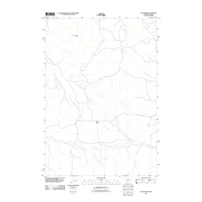 2011 Map of Bay Horse, 2011 Print
