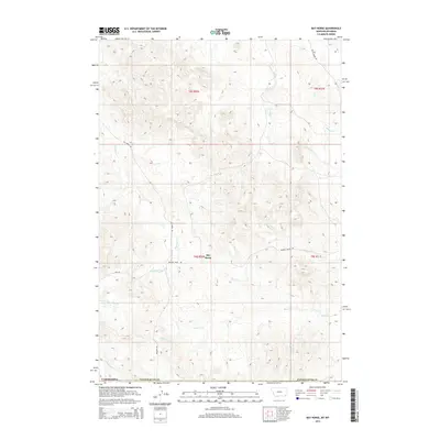 2014 Map of Bay Horse, 2014 Print