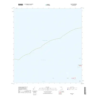 2018 Map of Bay Keys, 2018 Print