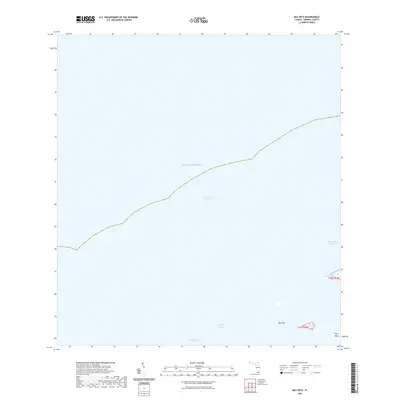2021 Map of Bay Keys, 2021 Print
