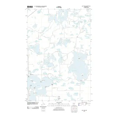 2010 Map of Bay Lake, 2010 Print