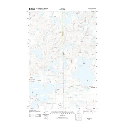2013 Map of Bay Lake, 2013 Print