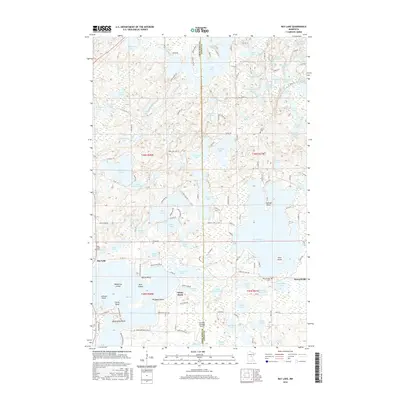 2016 Map of Bay Lake, 2016 Print