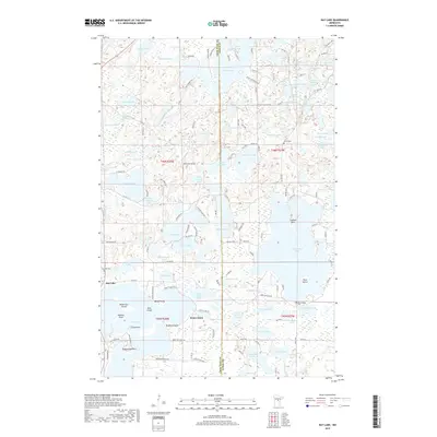 2019 Map of Bay Lake, 2019 Print