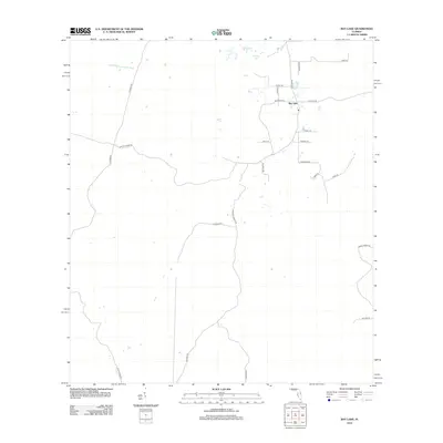 2012 Map of Bay Lake, 2012 Print