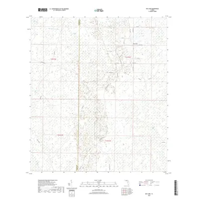 2018 Map of Bay Lake, 2018 Print