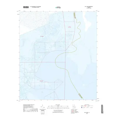 2018 Map of Bay L'Ours, 2018 Print
