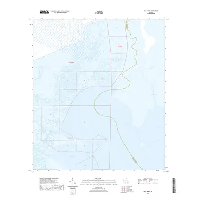 2020 Map of Bay L'Ours, 2020 Print