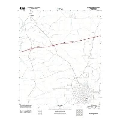 2011 Map of Bay Minette North, 2011 Print