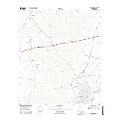 2014 Map of Bay Minette North, 2014 Print