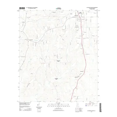 2014 Map of Bay Minette South, 2014 Print