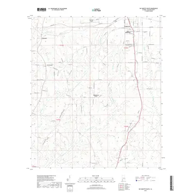 2018 Map of Bay Minette South, 2018 Print