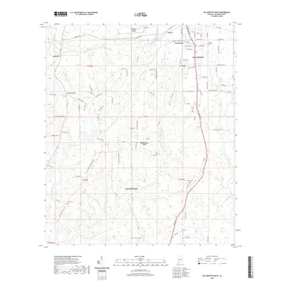 2020 Map of Bay Minette South, 2020 Print
