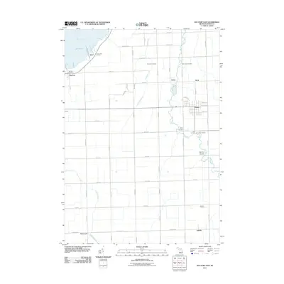 2011 Map of Bay Port East, 2011 Print