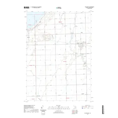 2019 Map of Bay Port East, 2019 Print