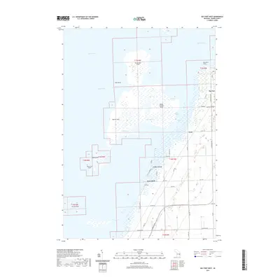 2019 Map of Bay Port West, 2019 Print