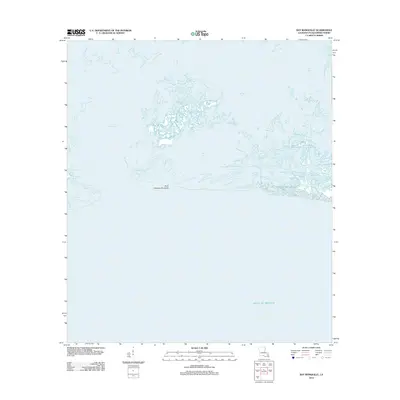 2012 Map of Bay Ronquille, 2012 Print