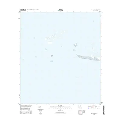 2015 Map of Bay Ronquille, 2015 Print