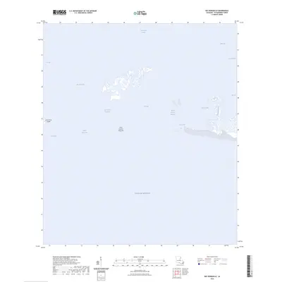 2024 Map of Bay Ronquille, 2024 Print