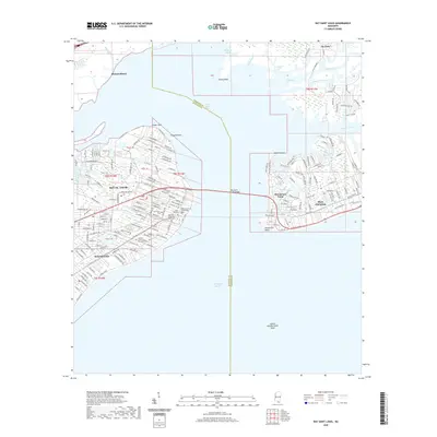 2020 Map of Bay Saint Louis, 2020 Print