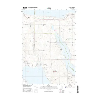 2017 Map of Bay Shore, 2017 Print