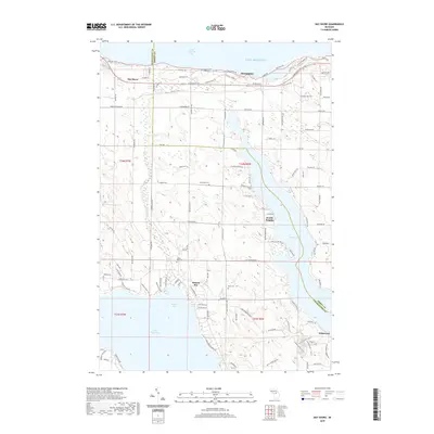 2019 Map of Bay Shore, 2019 Print
