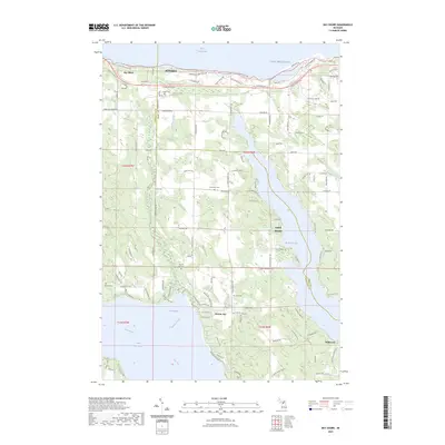 2023 Map of Bay Shore, 2023 Print