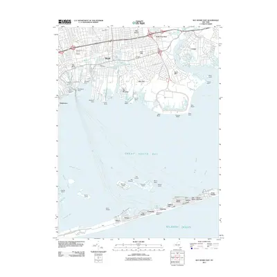 2011 Map of Bay Shore East, 2011 Print